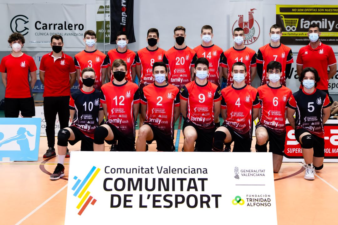 Uno de los equipos de la cantera Uno de los equipos de la cantera