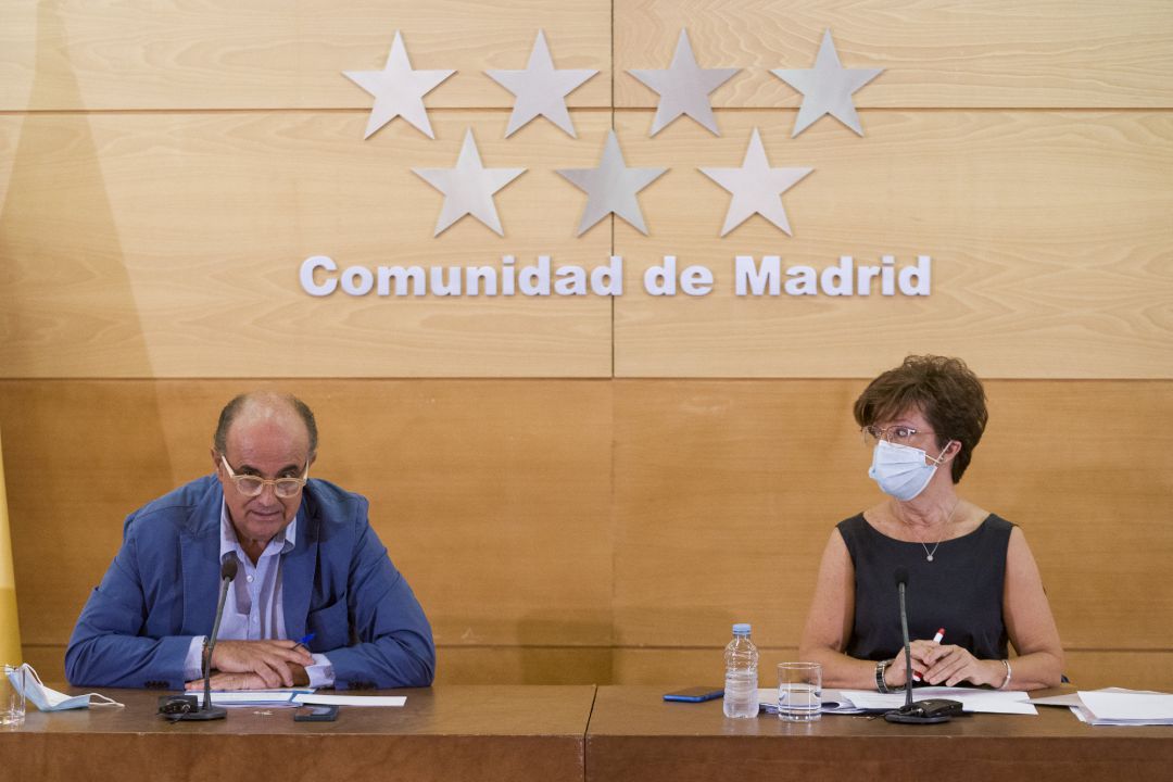 Rueda de prensa de la Consejería de Sanidad Rueda de prensa de la Consejería de Sanidad