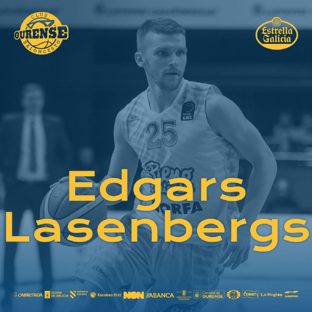 Llega el juagdor internacional letón Edgars Lasenbergs Llega el juagdor internacional letón Edgars Lasenbergs
