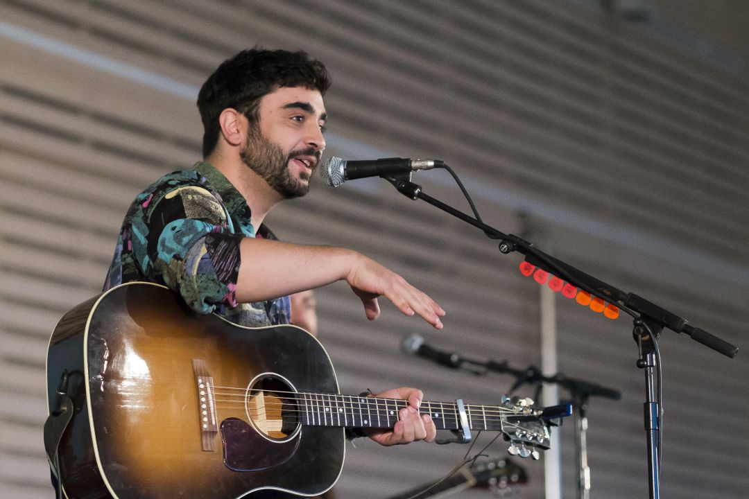 Jorge Marazu en un concierto en Madrid en 2017 Jorge Marazu en un concierto en Madrid en 2017