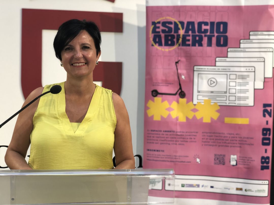 La Diputada de Igualdad y Juventud, Mercedes Garzón La Diputada de Igualdad y Juventud, Mercedes Garzón