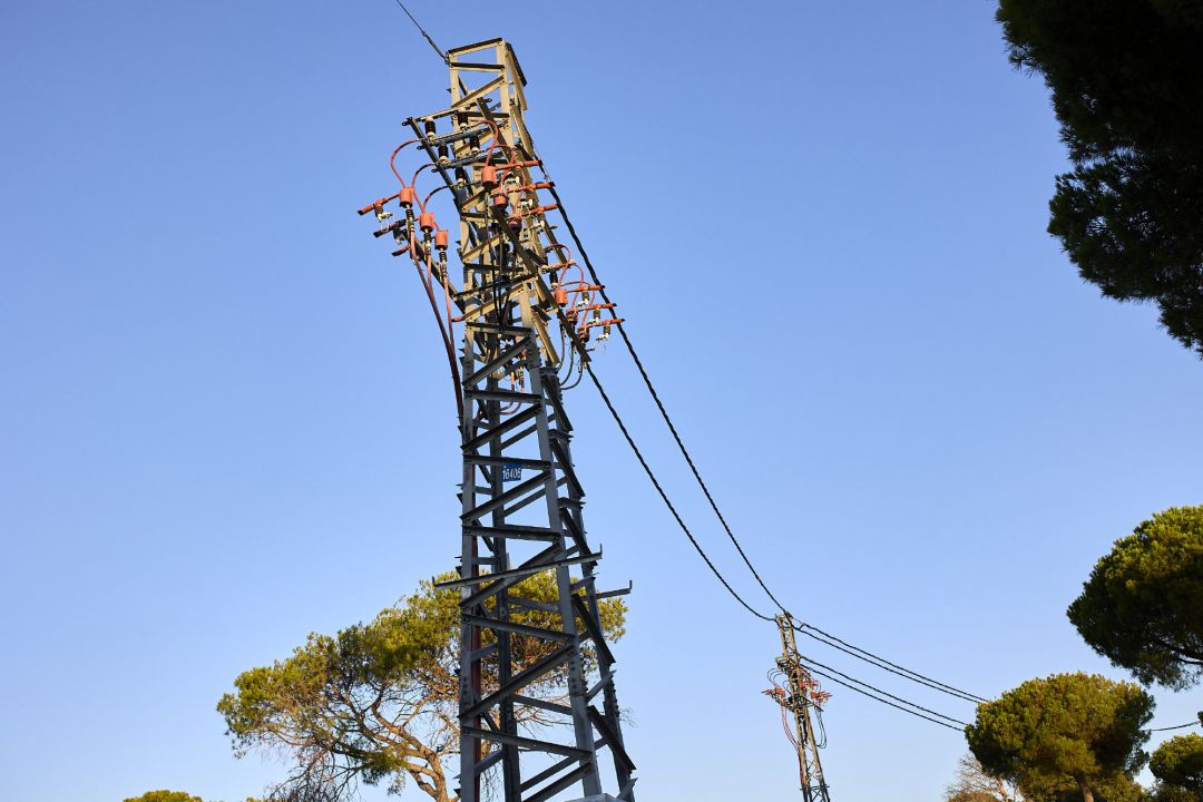Una central eléctrica. Una central eléctrica.