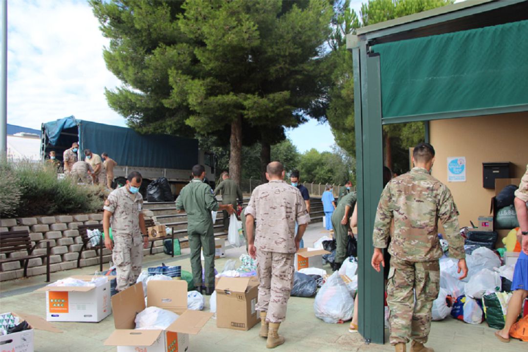 Albacete se vuelca donando ayuda a los refugiados afganos Albacete se vuelca donando ayuda a los refugiados afganos