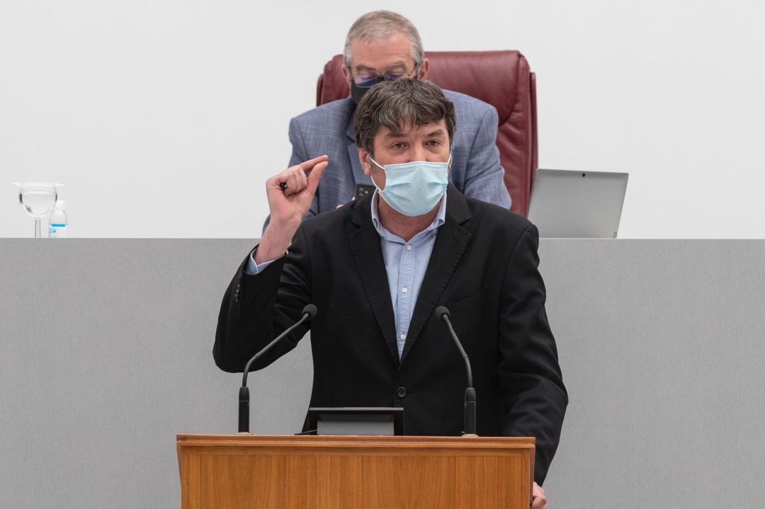 El diputado regional de Podemos, Rafael Esteban El diputado regional de Podemos, Rafael Esteban