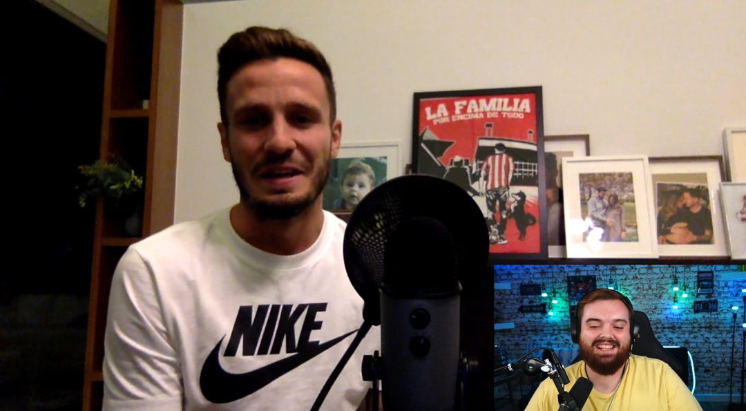 Ibai Llanos entrevista a Saúl Ñíguez. Ibai Llanos entrevista a Saúl Ñíguez.