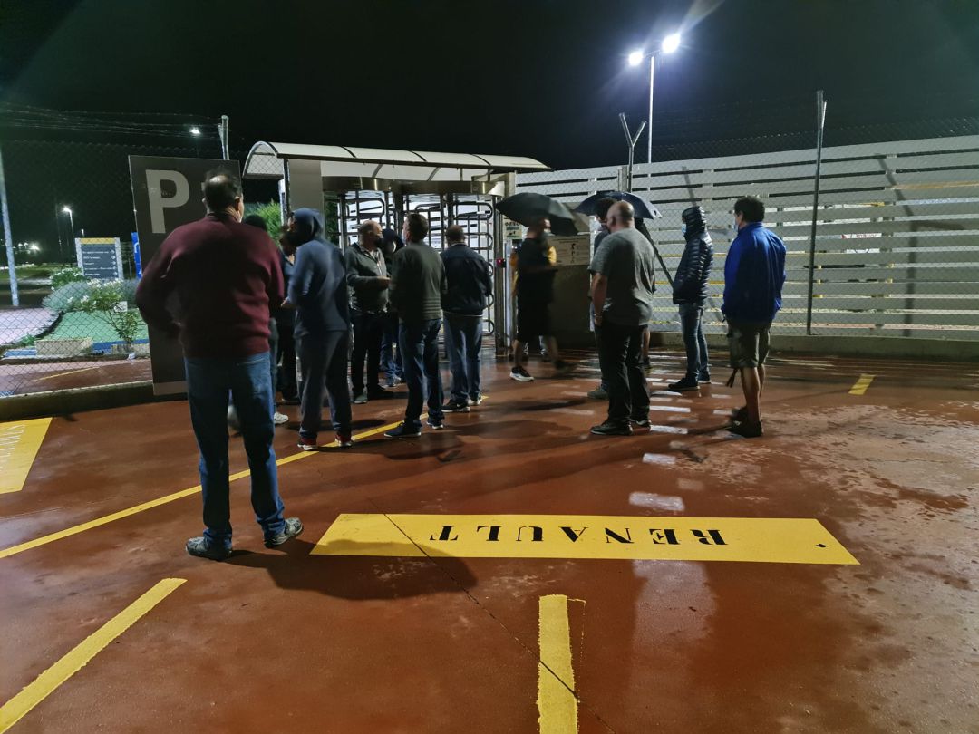 Imagen de los trabajadores afectados Imagen de los trabajadores afectados