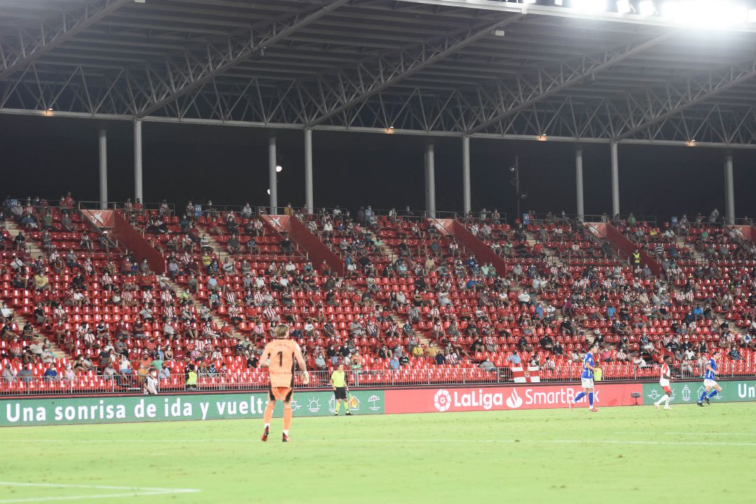 El aforo del Estadio Mediterráneo aumentará este sábado. El aforo del Estadio Mediterráneo aumentará este sábado.