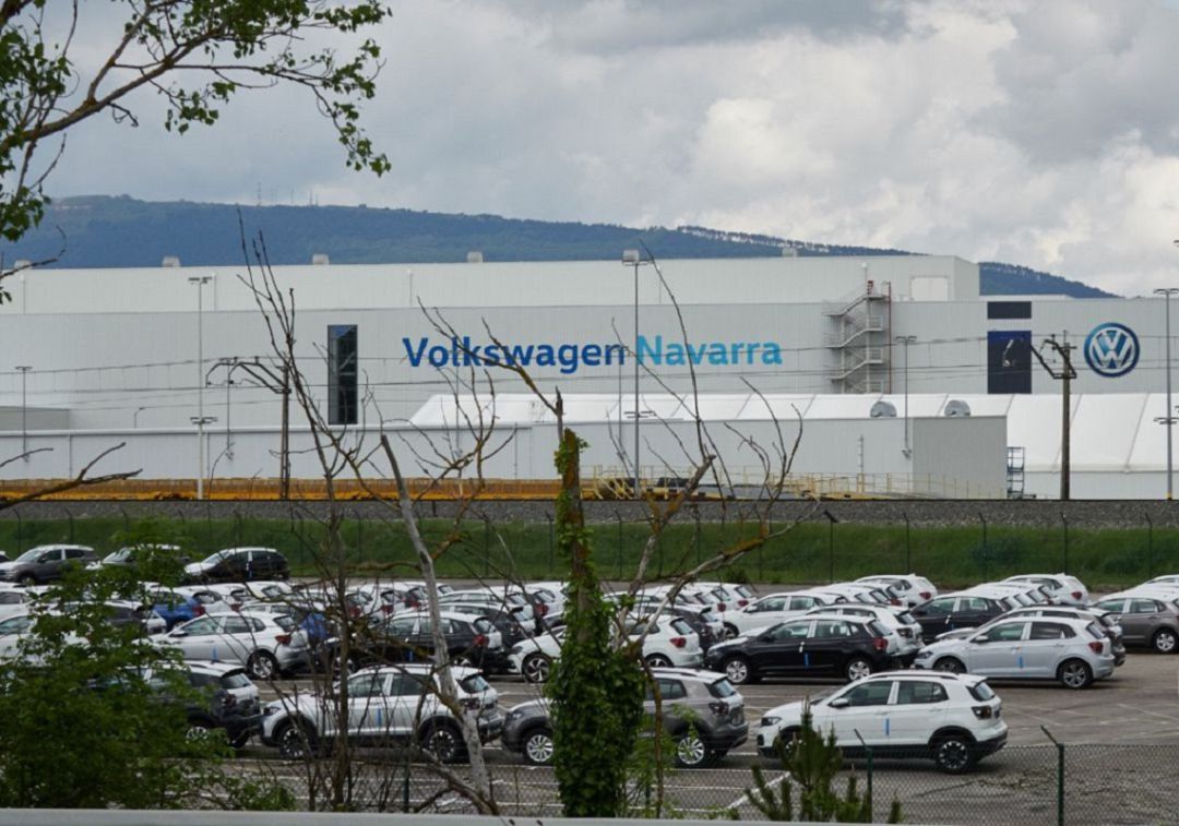 Imagen de la planta navarra de VW en Landaben Imagen de la planta navarra de VW en Landaben