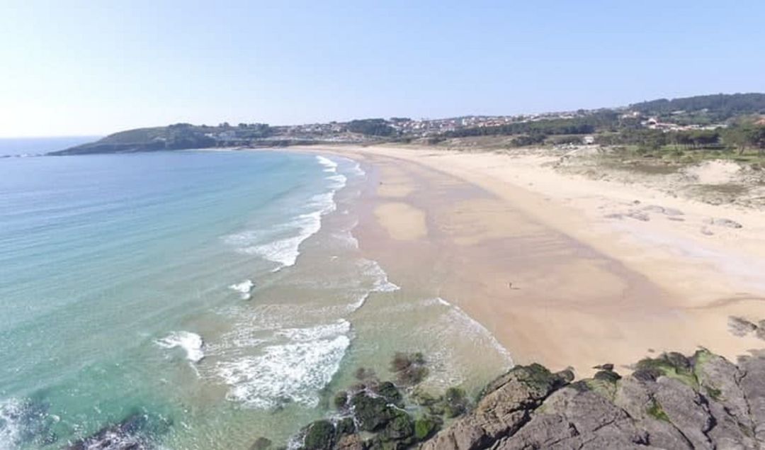 Recurso de una de las playas de Sanxenxo Recurso de una de las playas de Sanxenxo