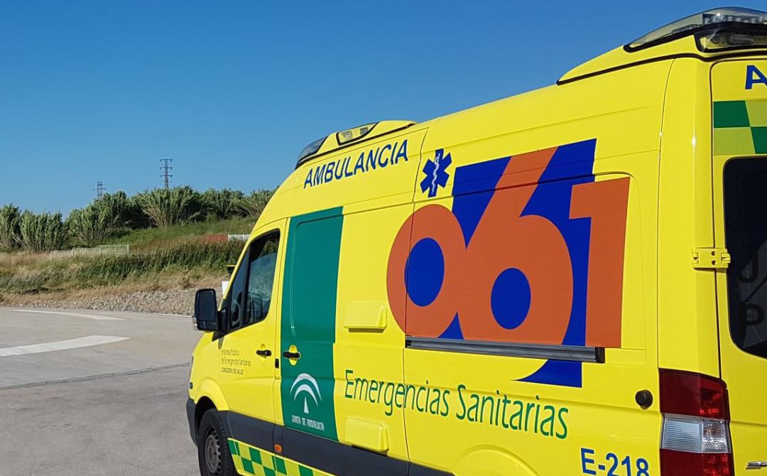 Ambulancia perteneciente a La Empresa Pública de Emergencias Sanitarias 061. Ambulancia perteneciente a La Empresa Pública de Emergencias Sanitarias 061.