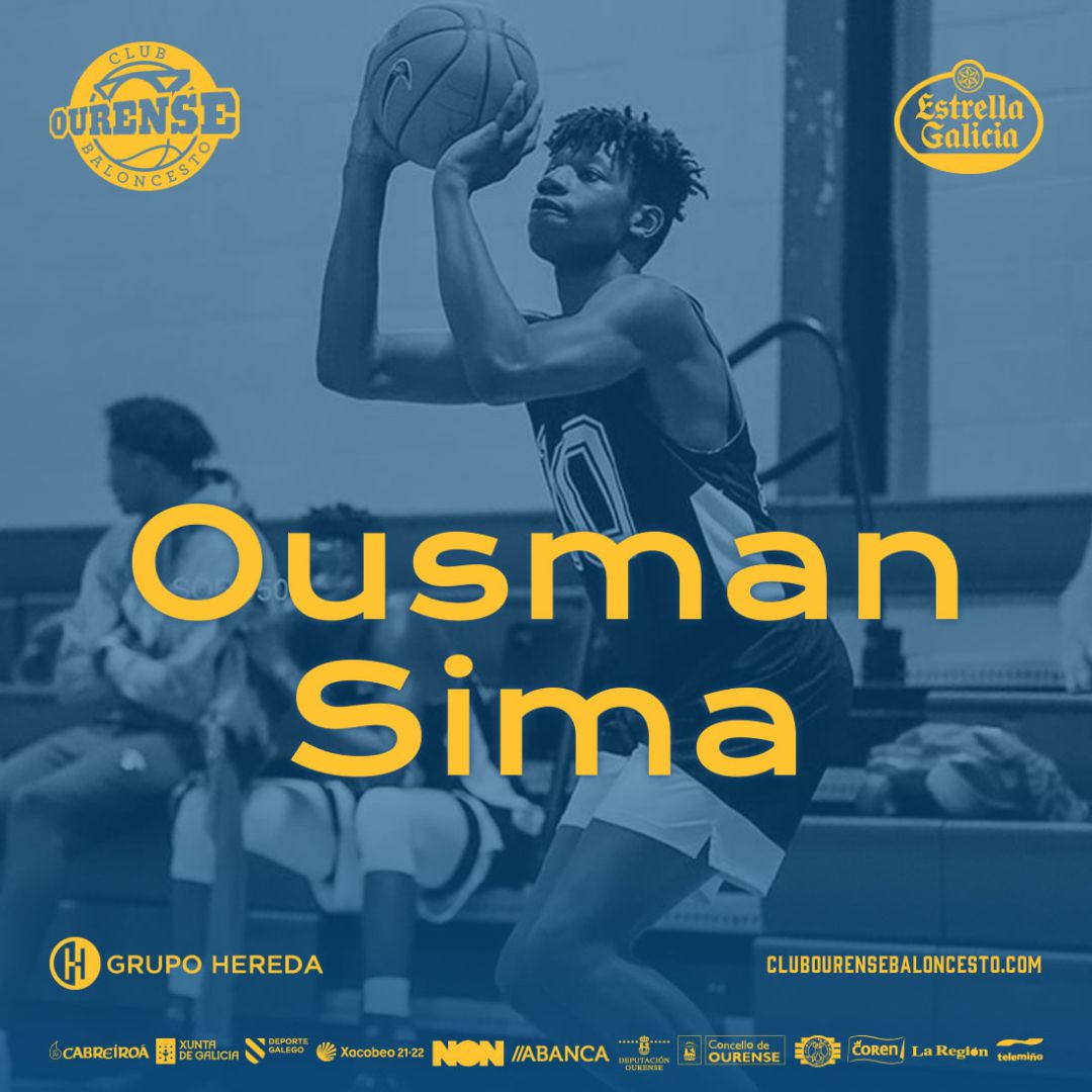 Ousman Sima, tercer jugador vinculado con tiro y gran defensa Ousman Sima, tercer jugador vinculado con tiro y gran defensa