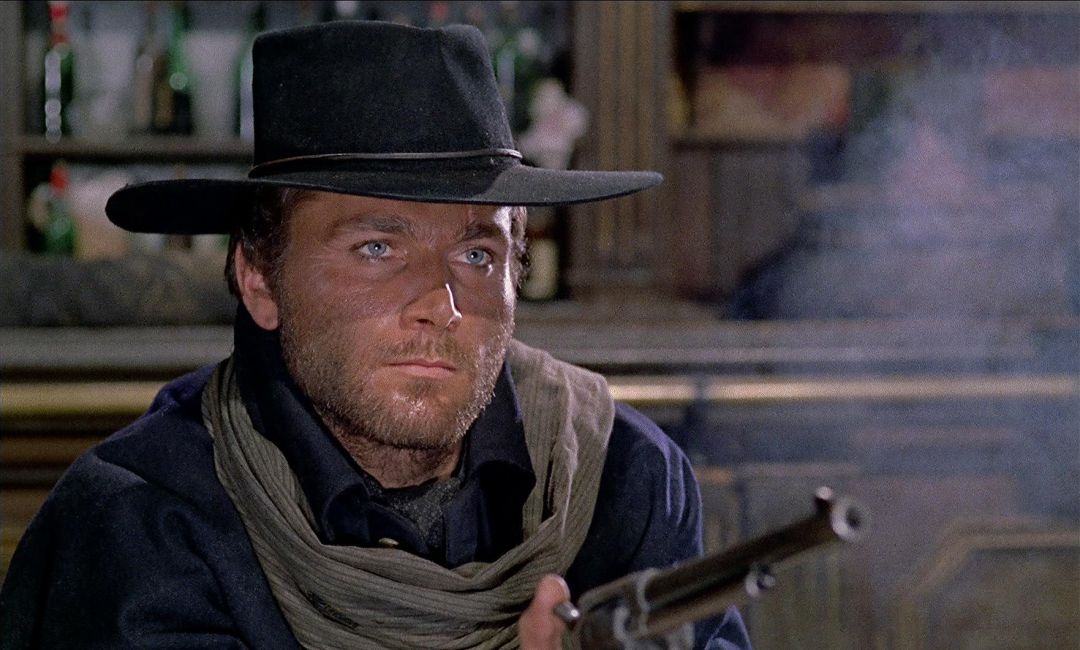 Franco Nero en Django, película de Sergio Coburcci Franco Nero en Django, película de Sergio Coburcci