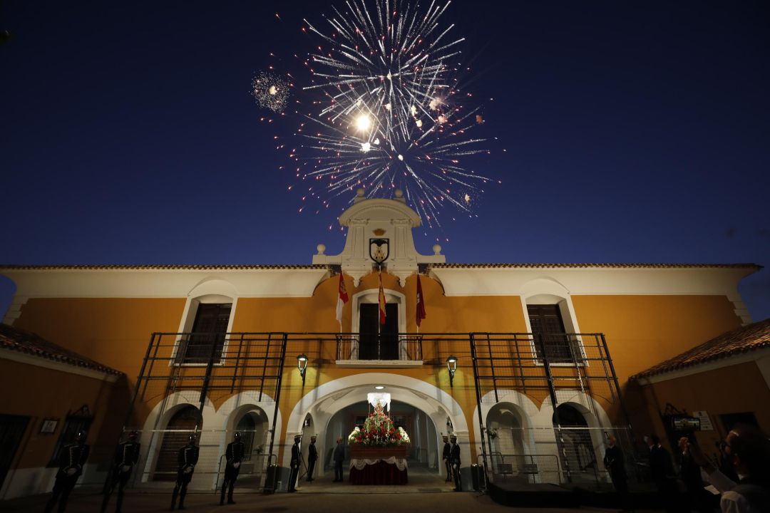 La Virgen de Los Llanos ya preside el Recinto Ferial de Albacete y da inicio a la 'Feria' 2021 La Virgen de Los Llanos ya preside el Recinto Ferial de Albacete y da inicio a la 'Feria' 2021