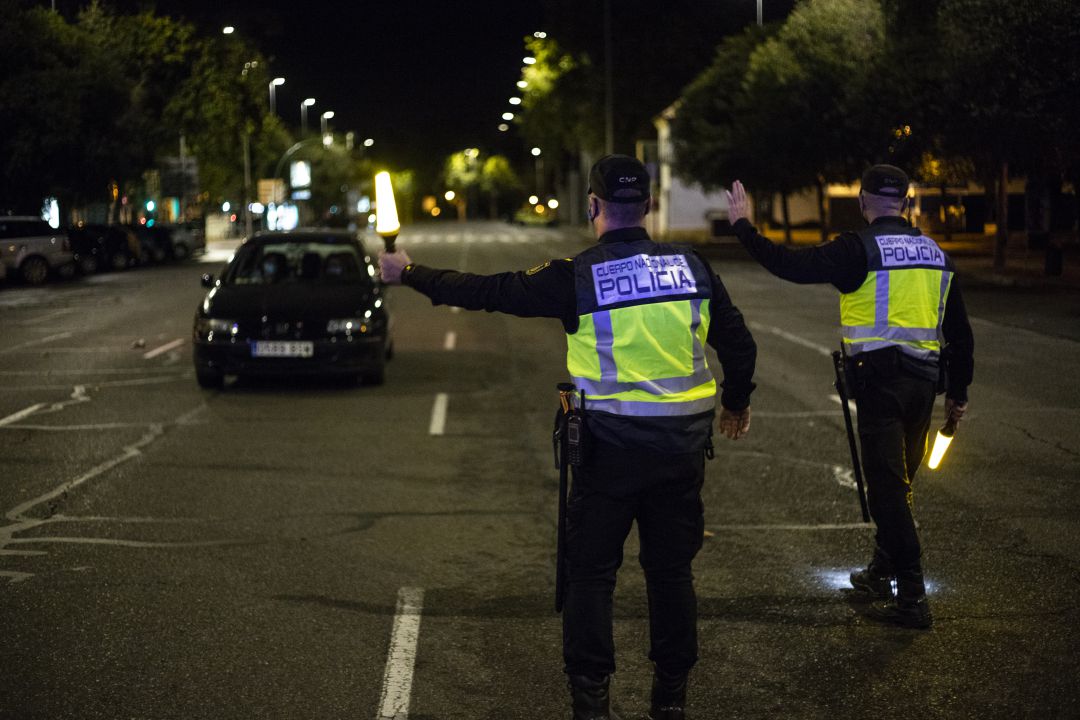 Control de la Policía Nacional en Córdoba Control de la Policía Nacional en Córdoba