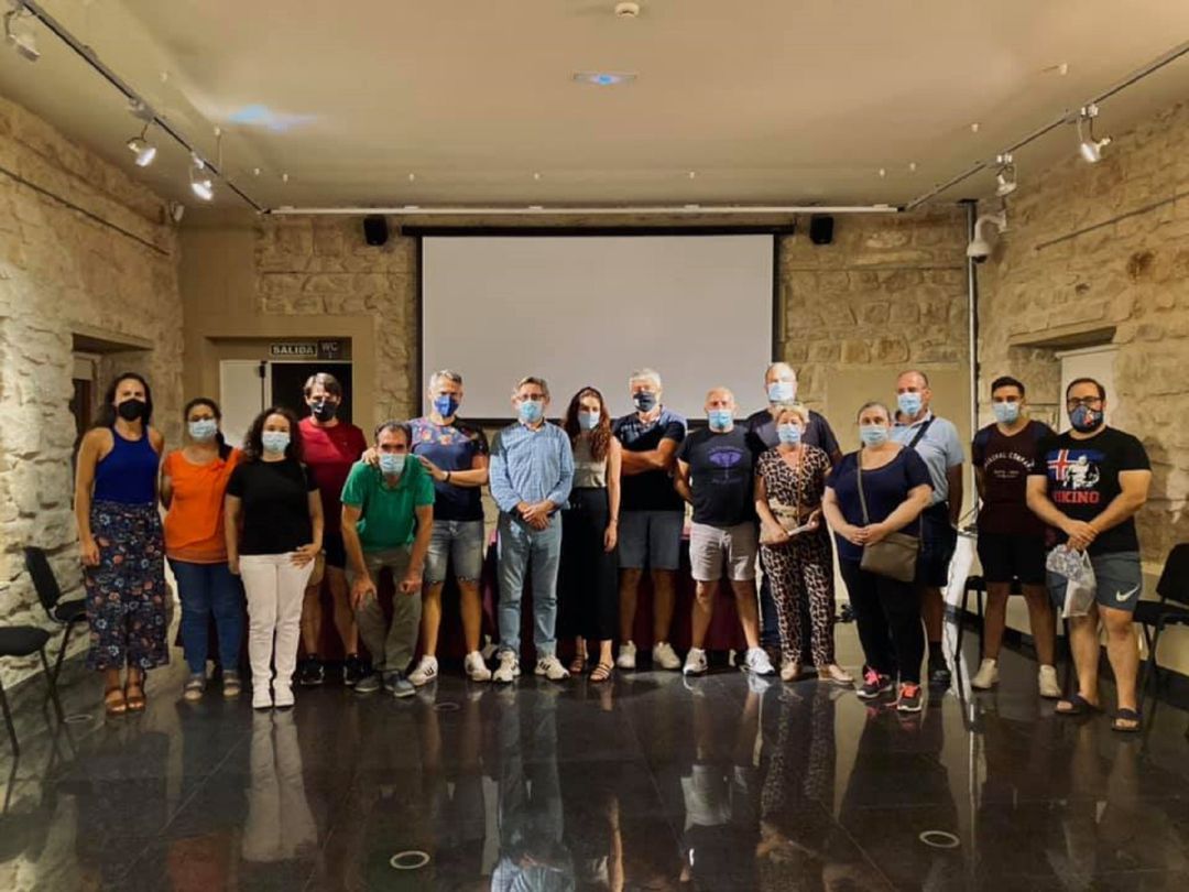 Reunión entre Enrique Mendoza y colectivos de las Fiestas Ibero Romanas. Reunión entre Enrique Mendoza y colectivos de las Fiestas Ibero Romanas.
