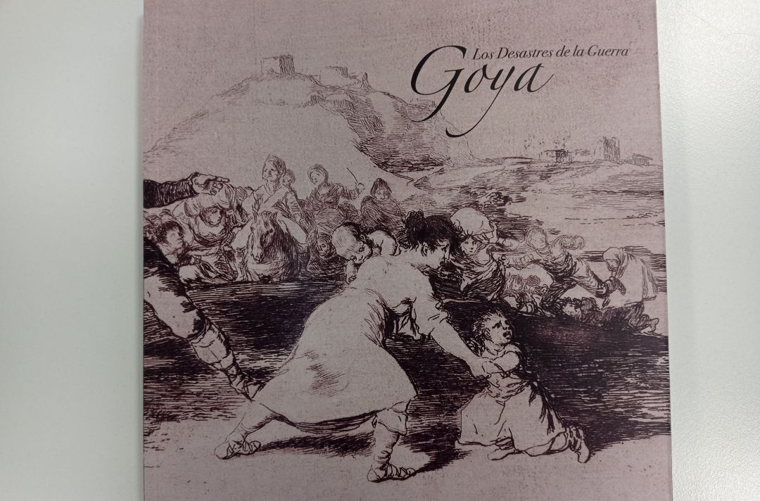 Portada del cartel de la exposición de grabados de Goya Portada del cartel de la exposición de grabados de Goya
