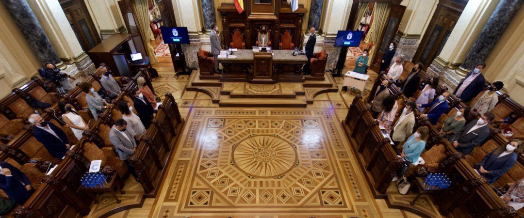 Pleno municipal de A Coruña Pleno municipal de A Coruña