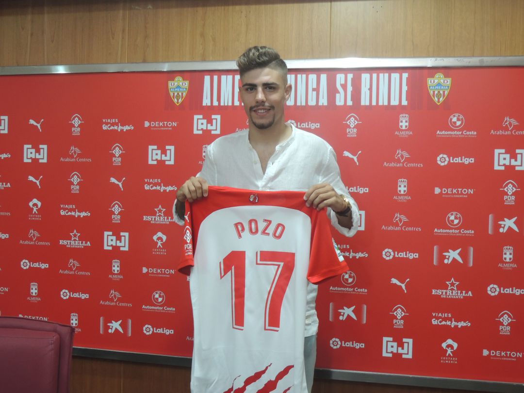 Alejandro Pozo debutó el pasado sábado con el Almería. Alejandro Pozo debutó el pasado sábado con el Almería.