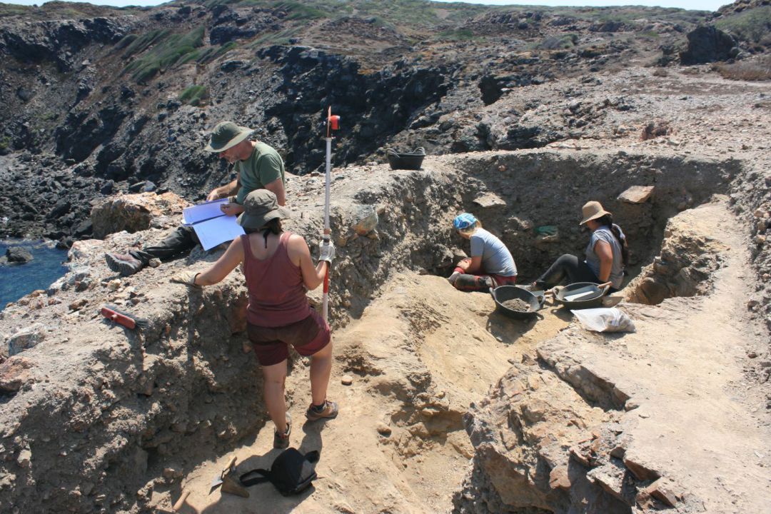 El grup d'investigació treballa en aquest jaciment des del 2010 El grup d'investigació treballa en aquest jaciment des del 2010