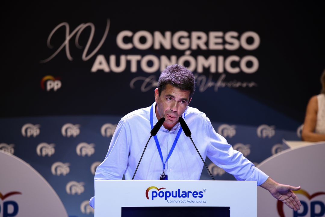 Carlos Mazón en el congrés autonòmic Carlos Mazón en el congrés autonòmic