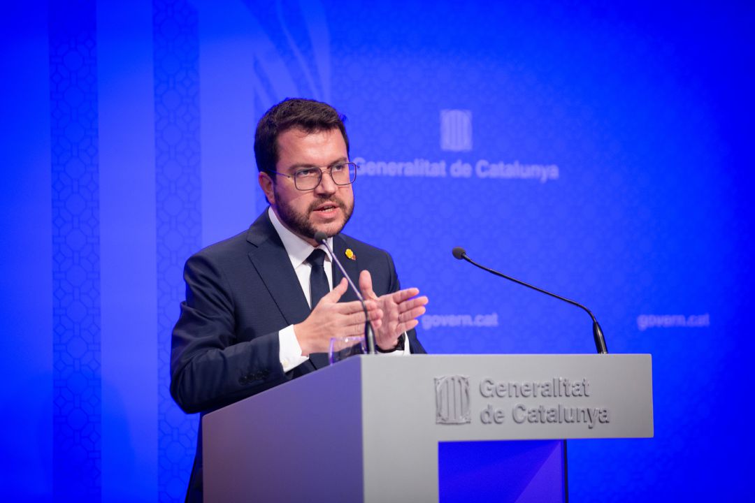 El presidente de la Generalitat, Pere Aragonès (archivo). El presidente de la Generalitat, Pere Aragonès (archivo).