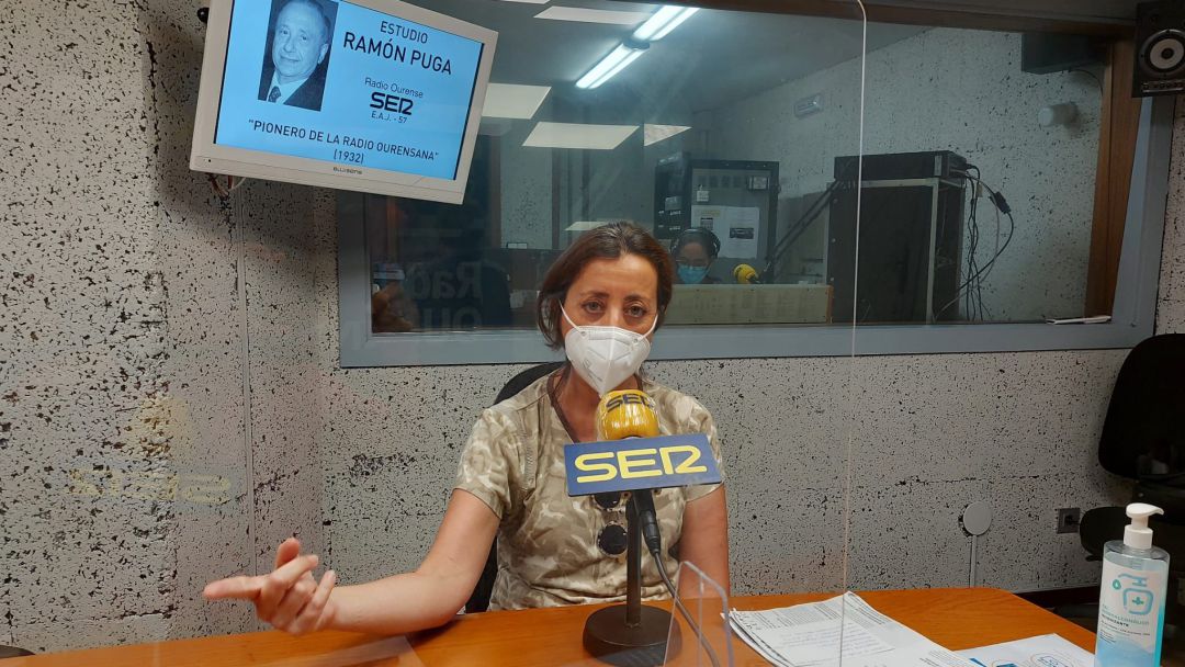 La médica de familia Mercedes Hernández, en nuestro estudio "Ramón Puga" La médica de familia Mercedes Hernández, en nuestro estudio "Ramón Puga"