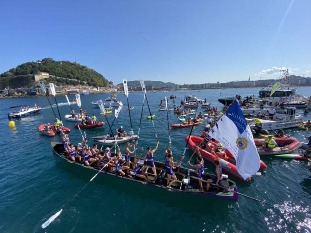 Santurtzi vuelve a ganar La Concha 36 años después Santurtzi vuelve a ganar La Concha 36 años después