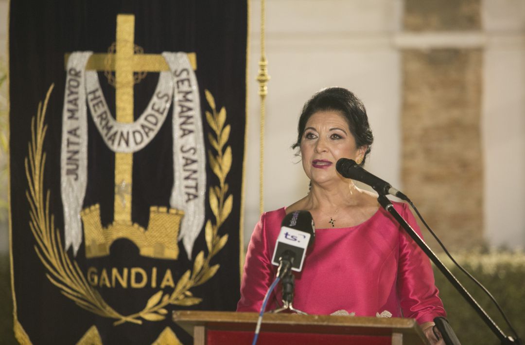 Mari Carmen Sarrió Pascual, Madrina de la Semana Santa 2022 de Gandia Mari Carmen Sarrió Pascual, Madrina de la Semana Santa 2022 de Gandia