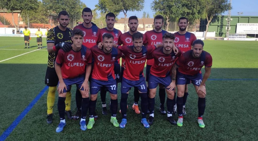 11 inicial de la UE Tavernes contra el CE La Font 11 inicial de la UE Tavernes contra el CE La Font
