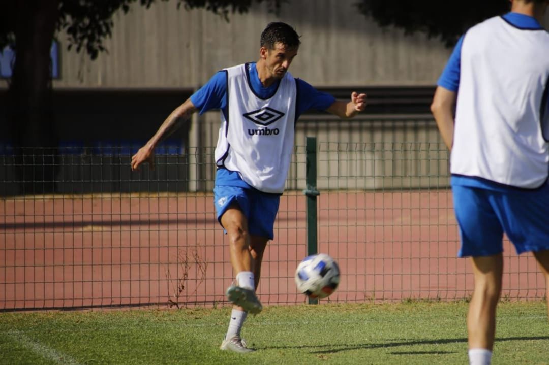 Antonio Bello durante un entrenamiento Antonio Bello durante un entrenamiento
