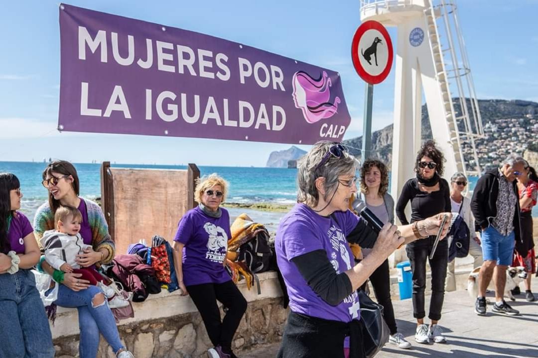 Acto organizado por la Asociación Mujeres por la Igualdad de Calp. Archivo Acto organizado por la Asociación Mujeres por la Igualdad de Calp. Archivo