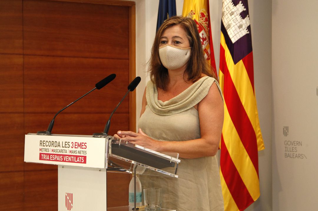 Archivo - La presidenta de las Illes Balears, Francina Armengol, en una imagen en el Consolat de Mar. Archivo - La presidenta de las Illes Balears, Francina Armengol, en una imagen en el Consolat de Mar.