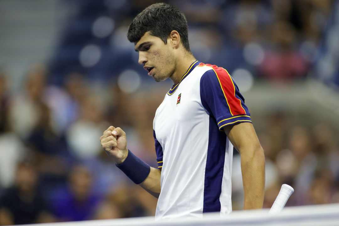 Carlos Alcaraz en el US Open Carlos Alcaraz en el US Open