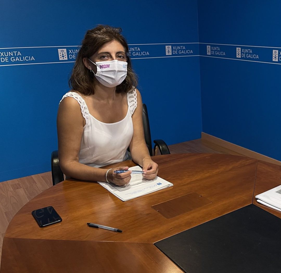 La conselleira de Medio Ambiente, Territorio e Vivenda, Ángeles Vázquez, y La conselleira de Medio Ambiente, Territorio e Vivenda, Ángeles Vázquez, y