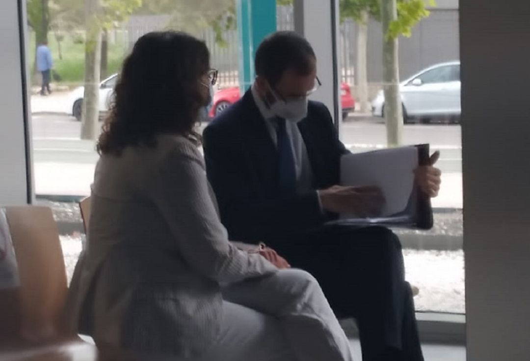 Brahim Ghali en los juzgados de Zaragoza Brahim Ghali en los juzgados de Zaragoza