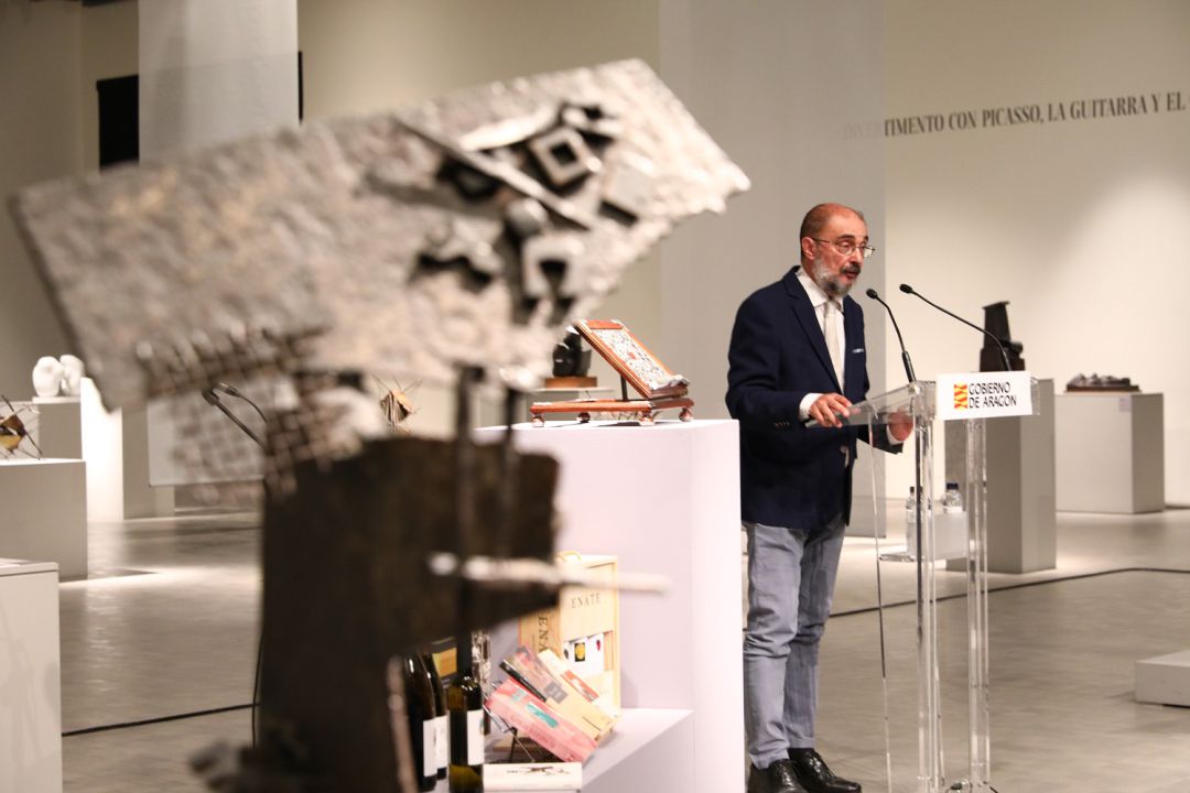 El presidente de Aragón, Javier Lambán El presidente de Aragón, Javier Lambán