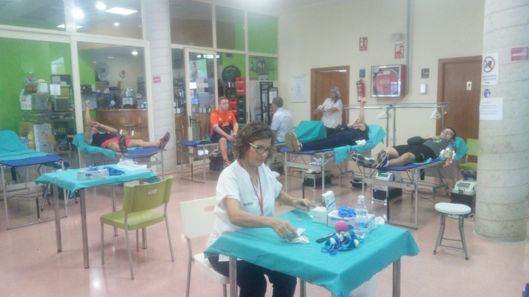 Imagen del XI Maratón de Donación de Sangre de Dénia. Imagen del XI Maratón de Donación de Sangre de Dénia.