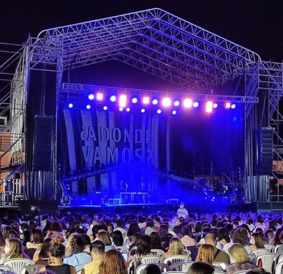 Público concentrado, bajo las medidas sanitarias oportunas, en uno de los conciertos de este año 2021. Público concentrado, bajo las medidas sanitarias oportunas, en uno de los conciertos de este año 2021.