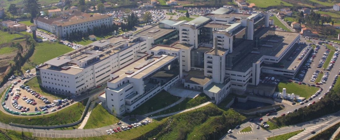 Vista aérea del Hospital Clínico de Santiago de Compostela Vista aérea del Hospital Clínico de Santiago de Compostela