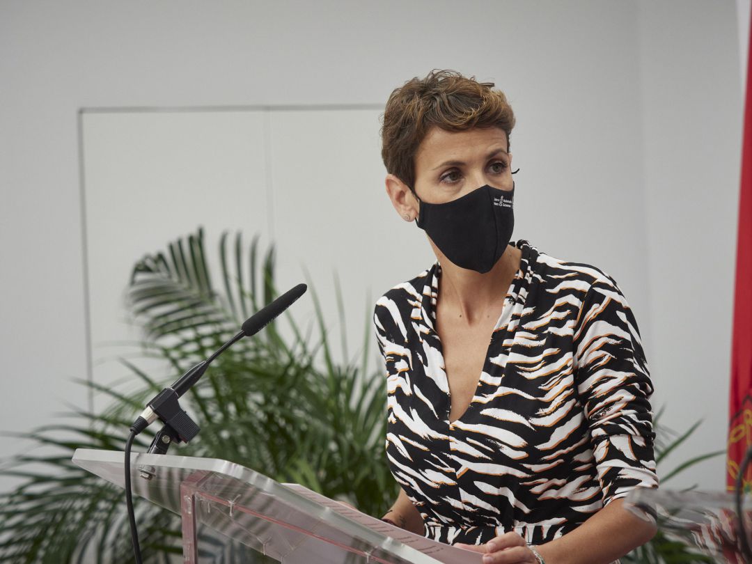 La presidenta de Navarra, María Chivite La presidenta de Navarra, María Chivite
