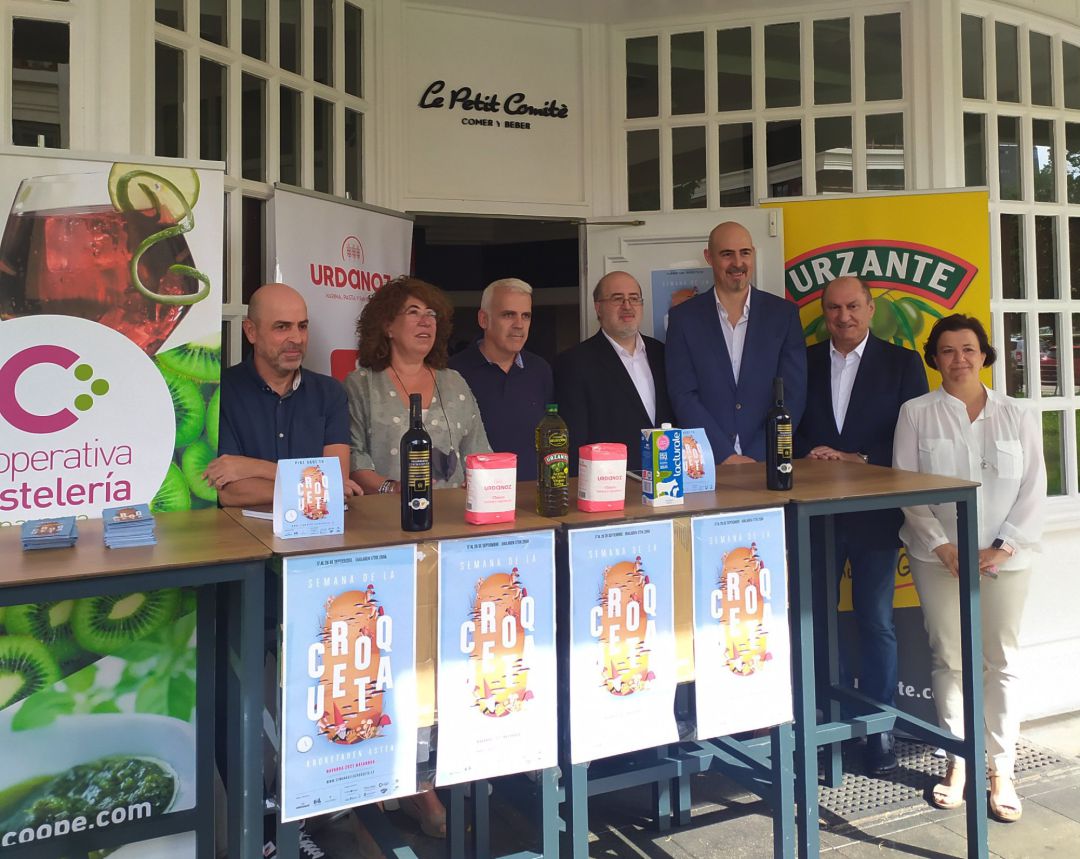 Presentación de la IV Semana de la Croqueta de Navarra Presentación de la IV Semana de la Croqueta de Navarra