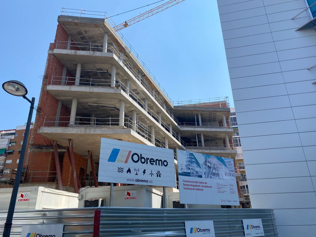 Estado de las obras de la nueva sede de Turisme Comunitat Valenciana Estado de las obras de la nueva sede de Turisme Comunitat Valenciana