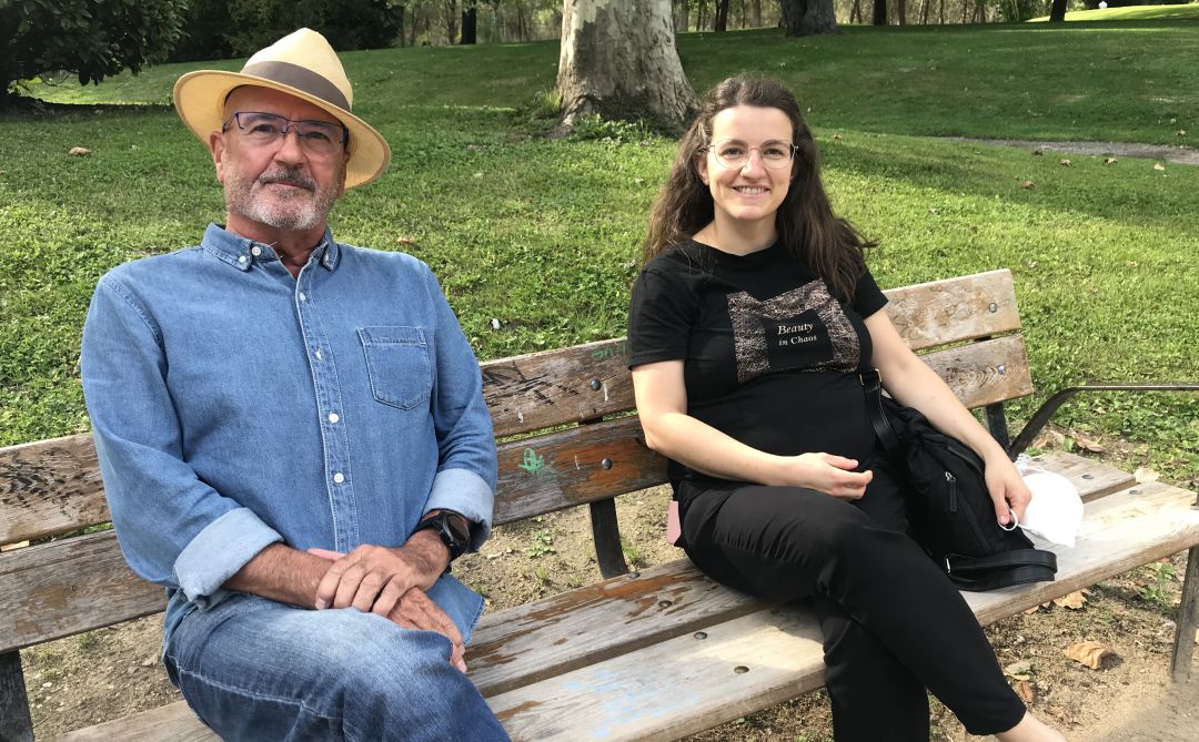 Manolo Sanz y Alba Durán, profesores. Manolo Sanz y Alba Durán, profesores.