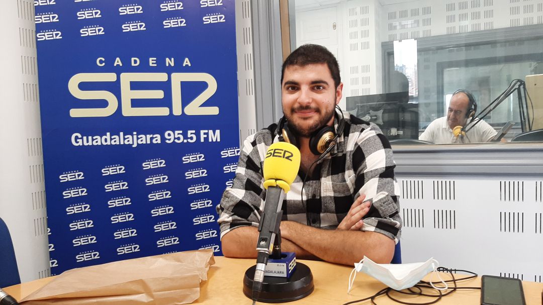Pablo Embid en los estudios de SER Guadalajara Pablo Embid en los estudios de SER Guadalajara