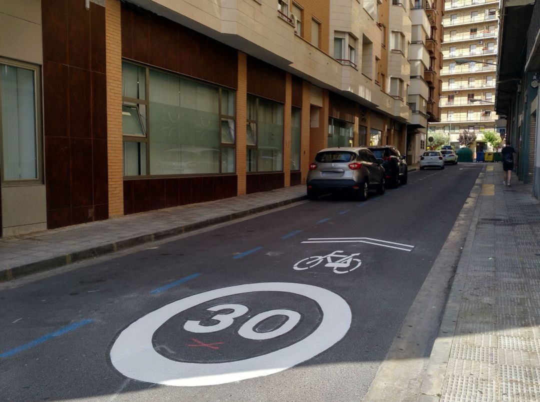 Carril bici en Tudela Carril bici en Tudela
