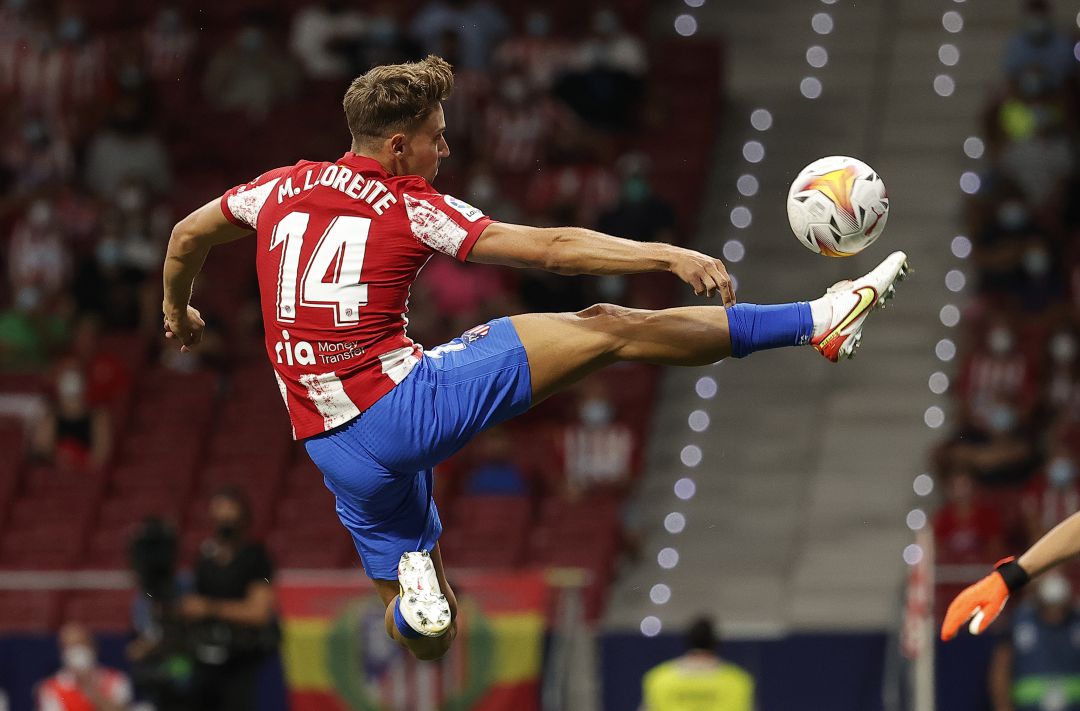 Marcos Llorente intenta controlar un balón durante el duelo ante el Villareal Marcos Llorente intenta controlar un balón durante el duelo ante el Villareal