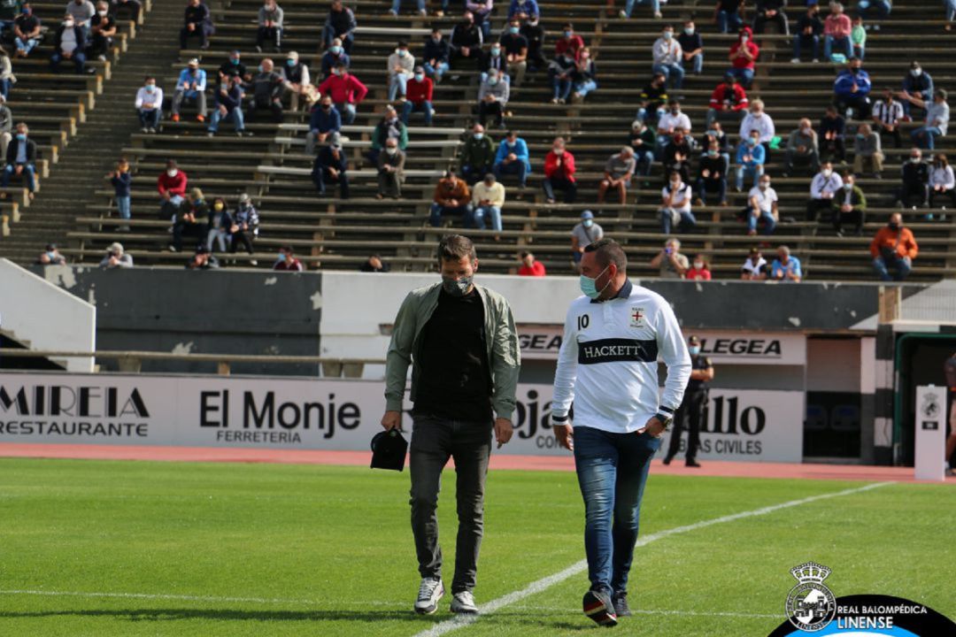 Ismael Chico junto a Copi. Ismael Chico junto a Copi.