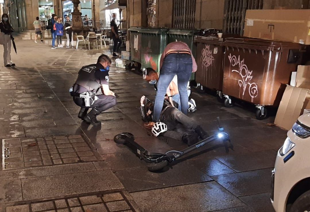 Nuevo accidente de patinete eléctrico con alcoholemia positiva Nuevo accidente de patinete eléctrico con alcoholemia positiva