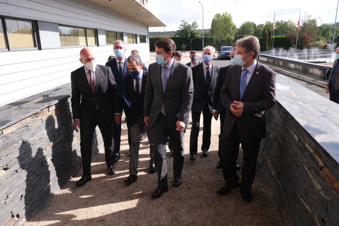 Visita del presidente de la Junta a Segovia Visita del presidente de la Junta a Segovia