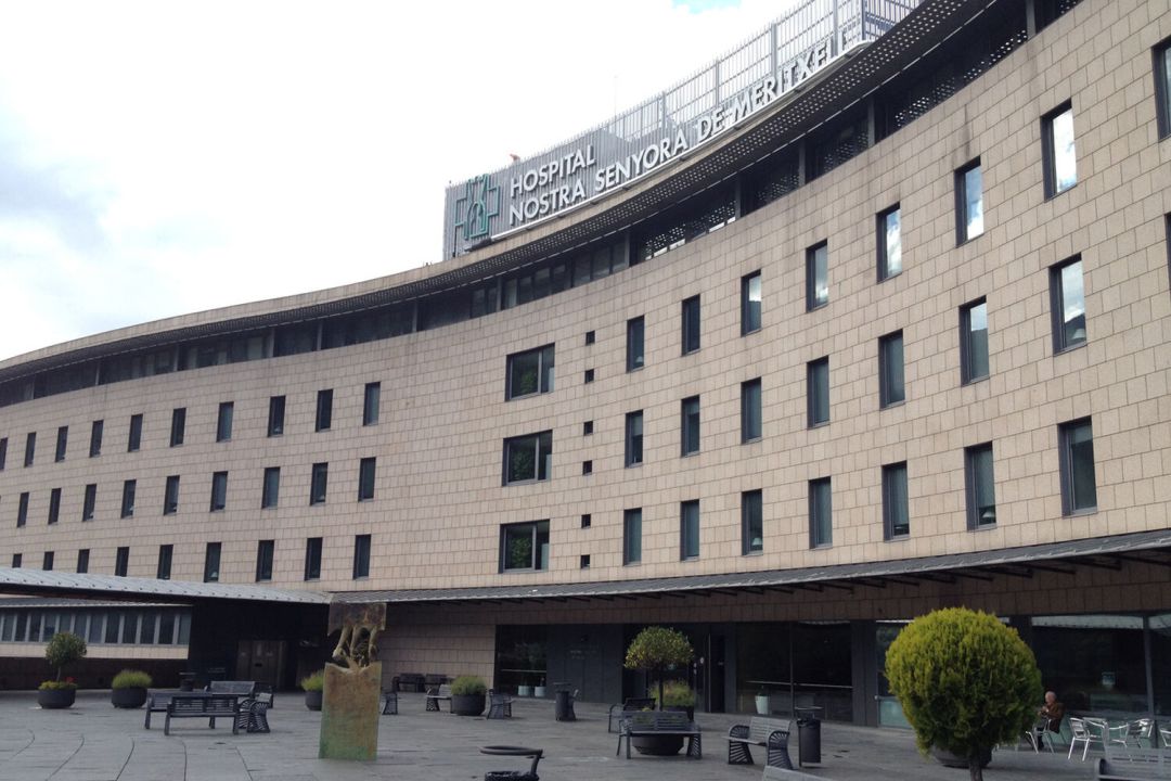 L'hospital Nostra Senyora de Meritxell. L'hospital Nostra Senyora de Meritxell.